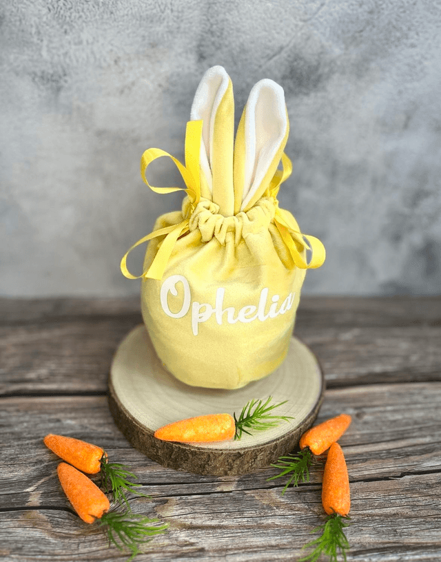 Personalised bunny bags 