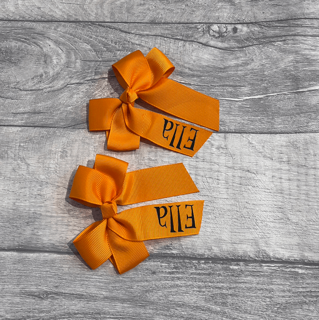 Halloween bows 
