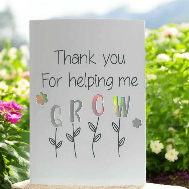 Teacher - thank you cards 