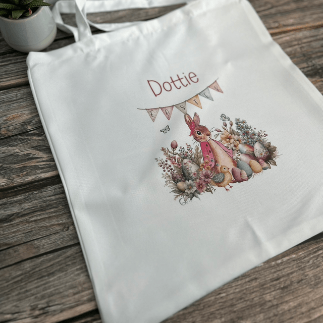 Easter tote bag