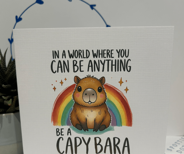 Capybara card
