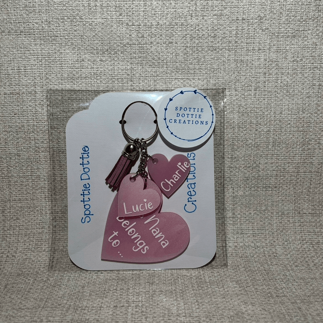 Mothers day key rings 