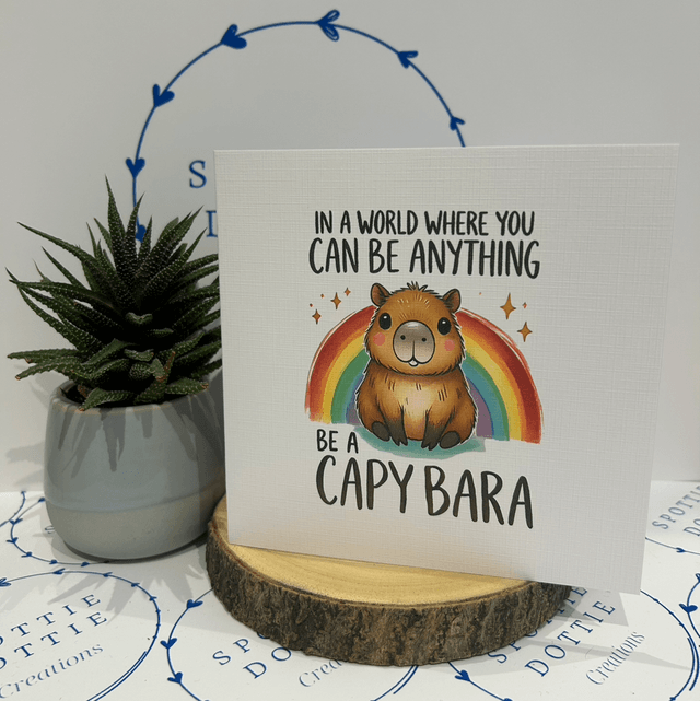 Capybara card