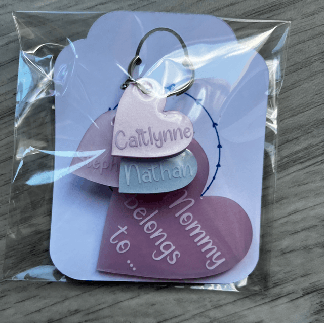 Mothers day key rings 