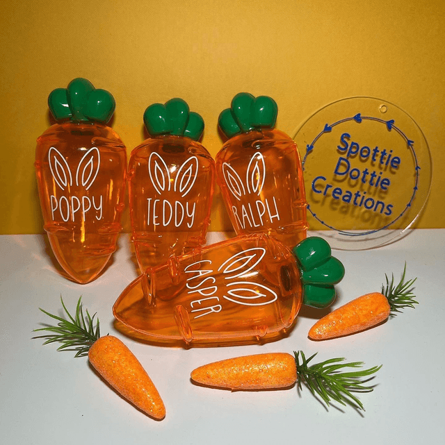 Fillable Easter carrots 
