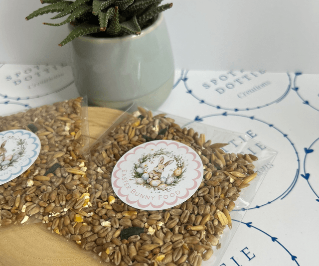 Easter Bunny food sachets