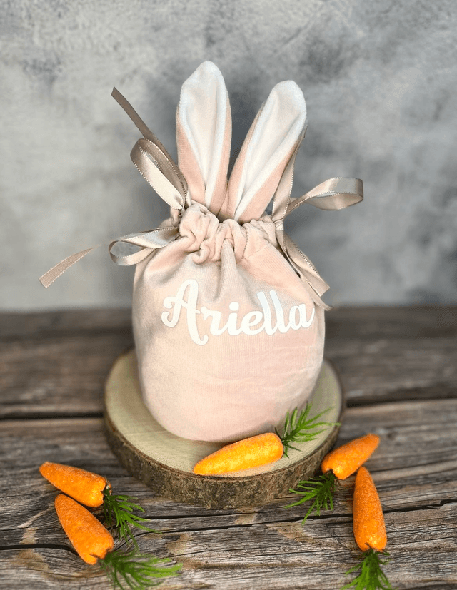 Personalised bunny bags 