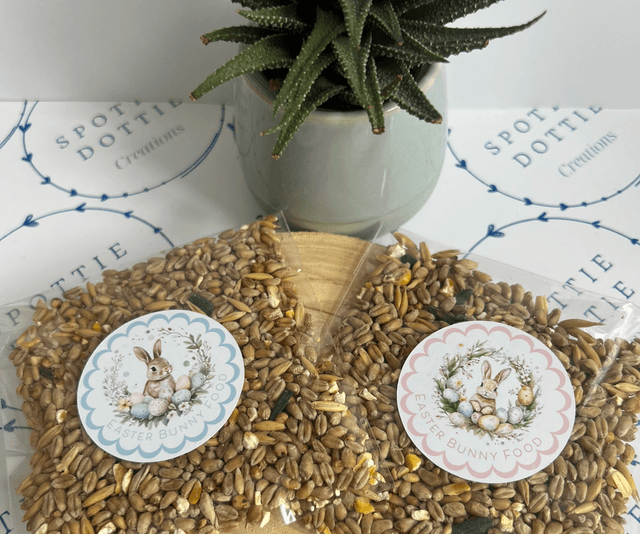 Easter Bunny food sachets