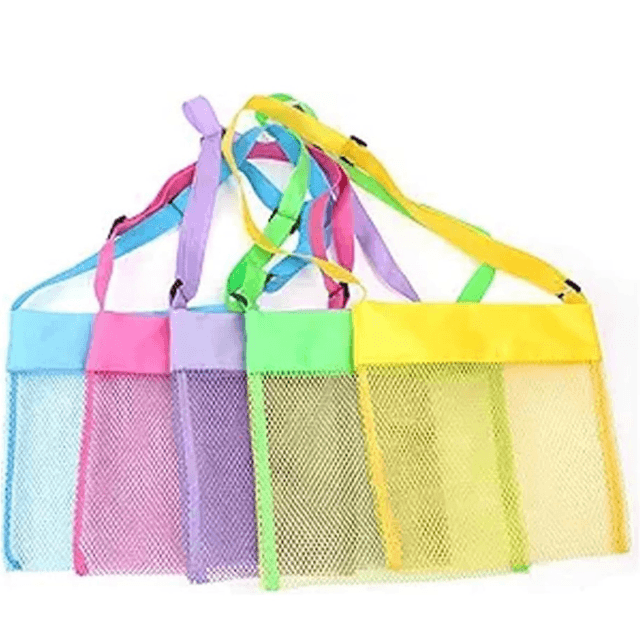 Sea shell collection bags