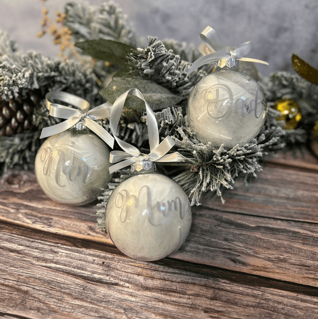 Memorial baubles 