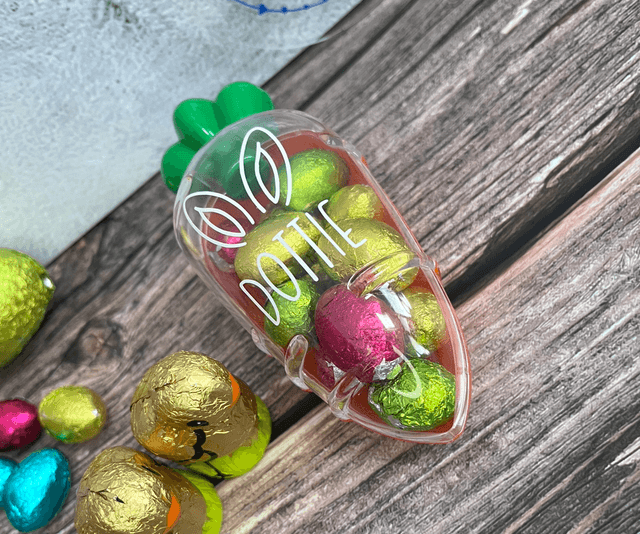 Fillable Easter carrots 