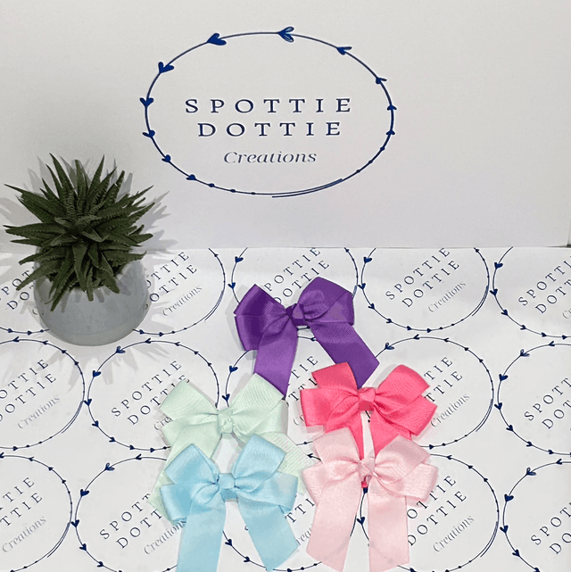 Easter hair bows 